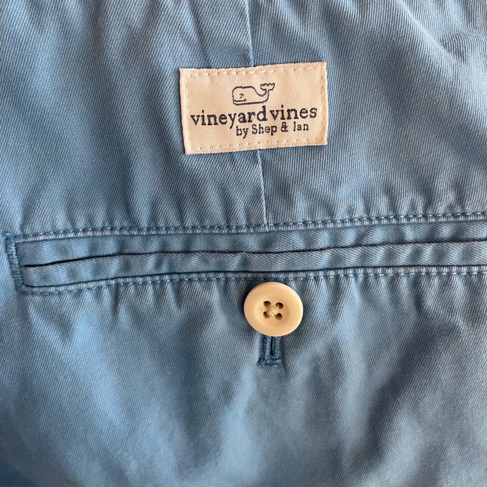 Vineyard Vines Ocean Blue 20”shorts 34 - Picture 5 of 6